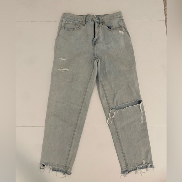 pistola Denim - Pistola Light Wash Distressed Jeans 26